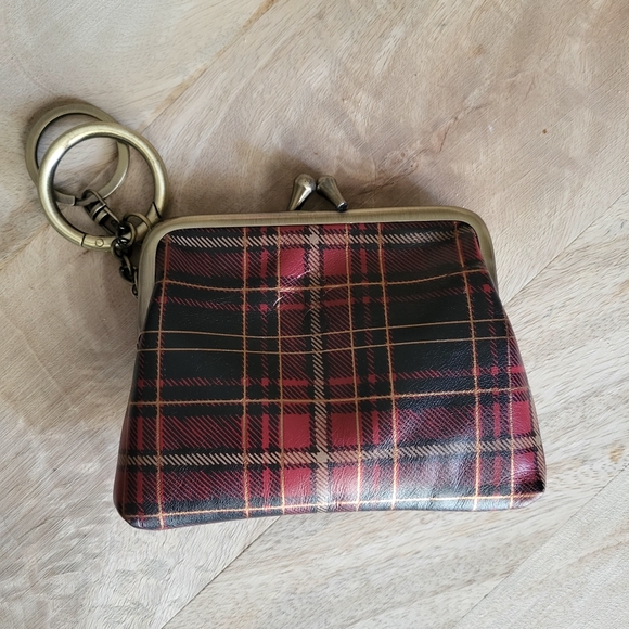 Patricia Nash Handbags - Patricia Nash Borse Leather Coin Purse Red Tartan Plaid